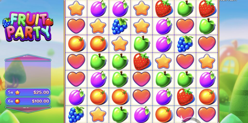 Fruit Party Slot NJ Symbols