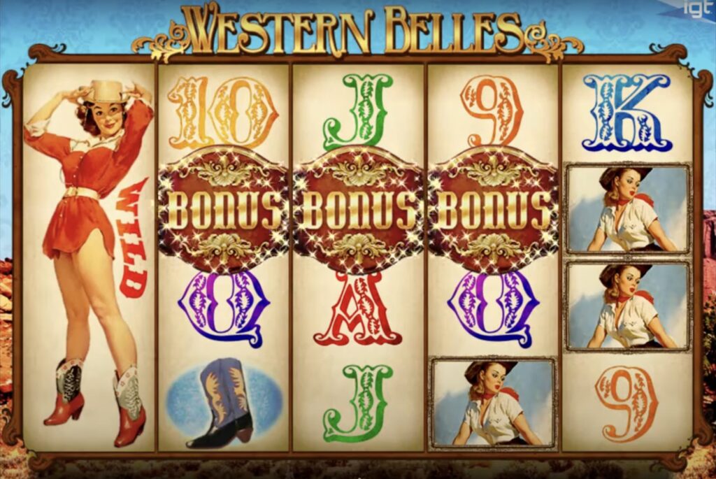 Western Belles Slot Bonus