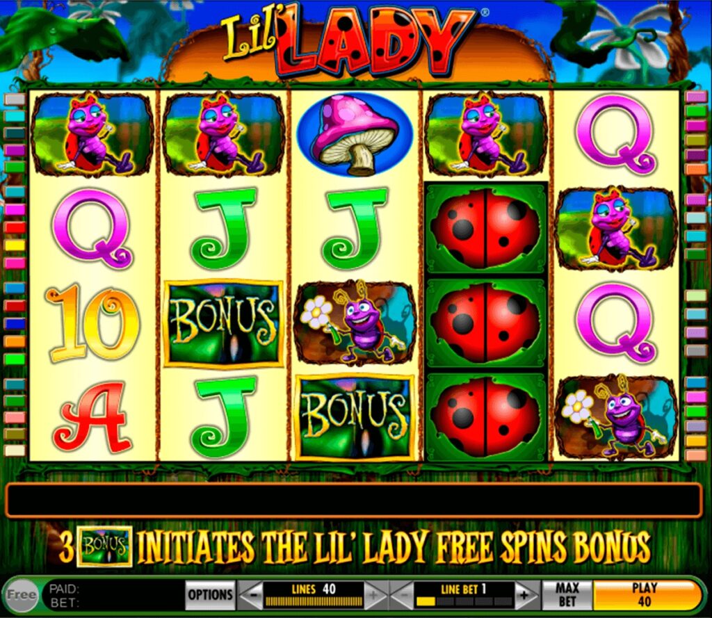 Lil lady slot NJ