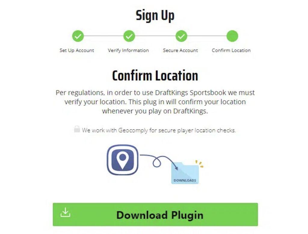 DraftKings Geolocation issue