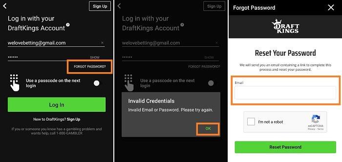 Addressing DraftKings Login and Account Activity Issues
